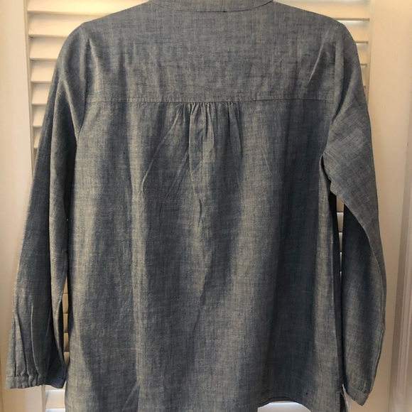 J Crew Mercantile Jean Pheasant Top - Picture 3 of 3